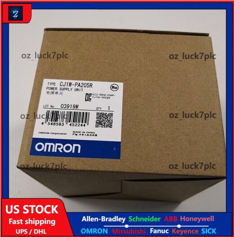 Omron CJ1W-PA205R Power Supply Module CJ1WPA205R New In Box #J