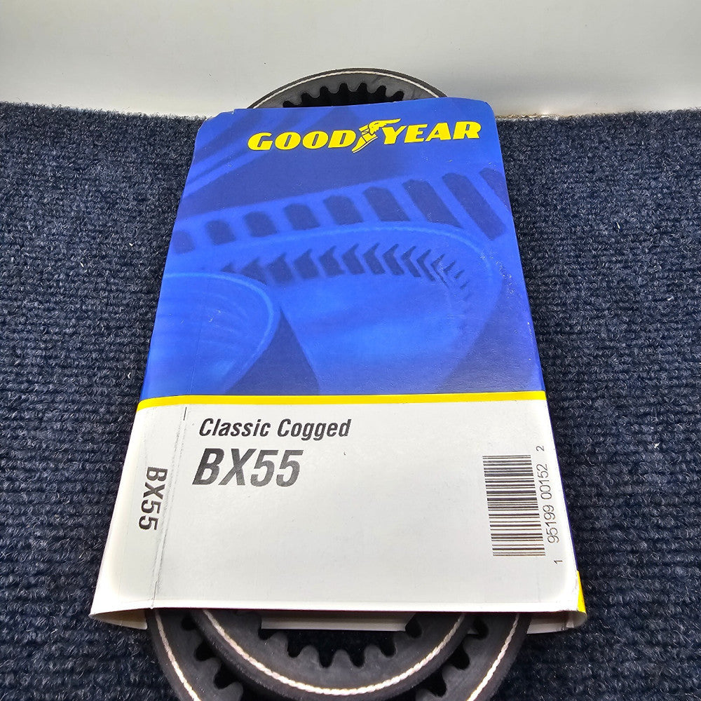 Goodyear BX55 Cogged V-Belt 58" Outside Length 0.669" Width