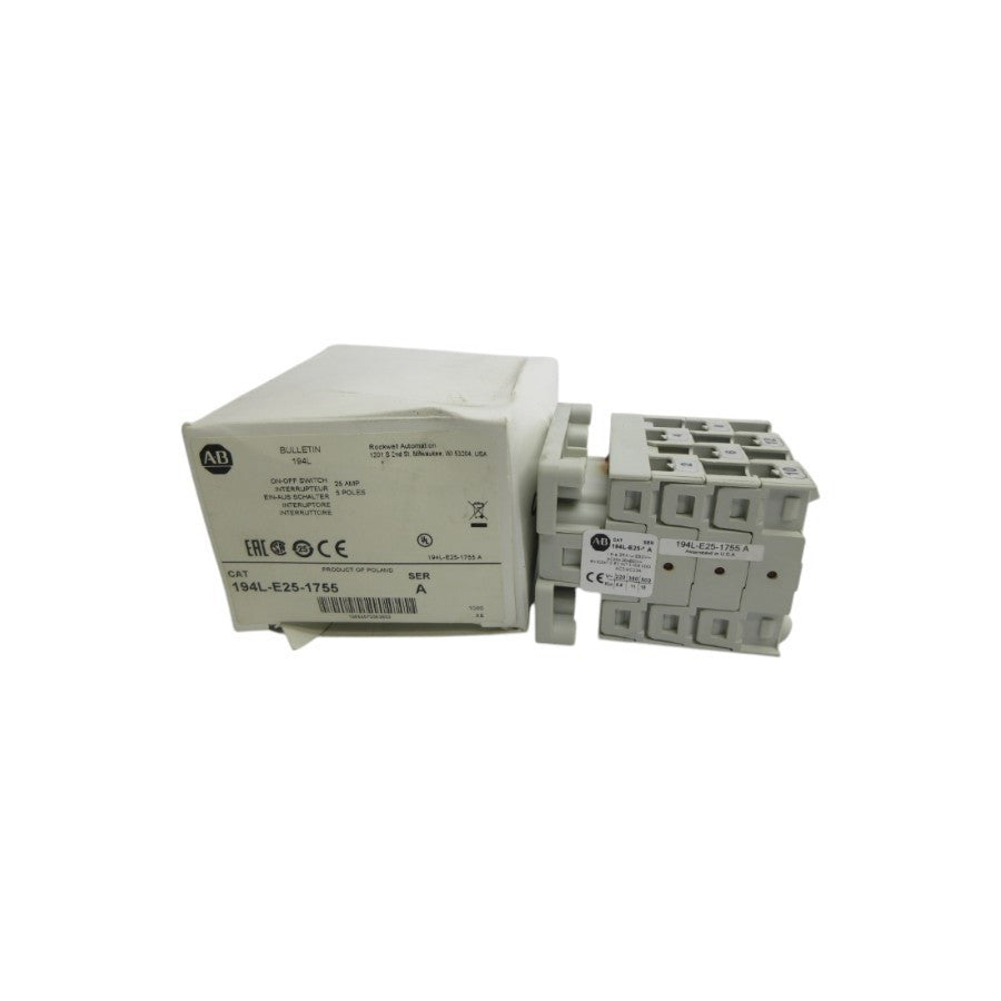 ALLEN BRADLEY 194L-E25-1755 SER. A 25A (WH) NSMP