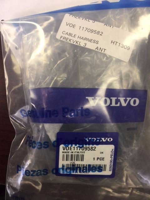 Volvo 11709582 VOE11709582 Cable Harness (NEW)