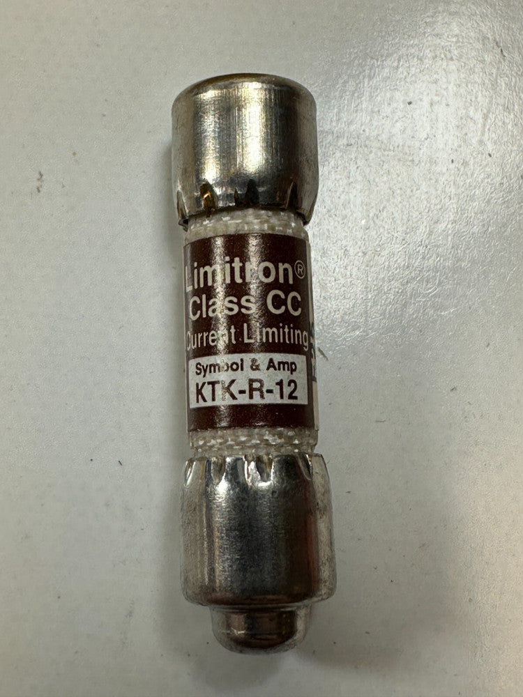 Bussman KTK-R-12 Limitron Fuses Class CC 12A/600V (Lot of 8) New Fast Ship