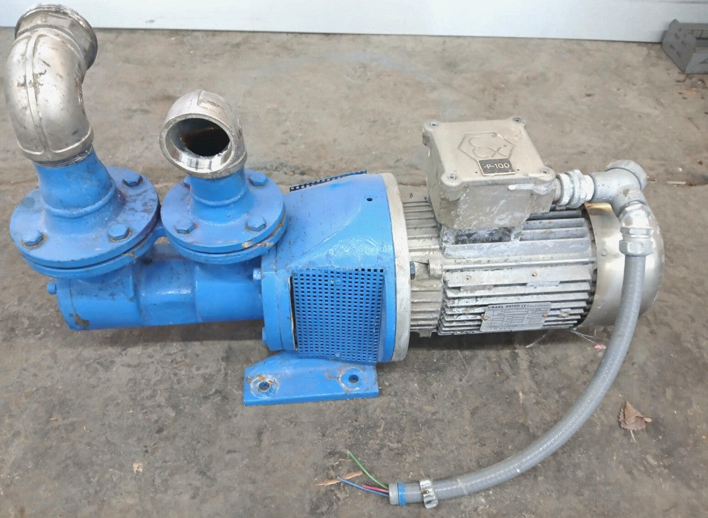 KRAL LUSTENAU A6893 SCREW PUMP TYPE N118.020522 BJ2006 MAX BAR 6 1/MIN 7450