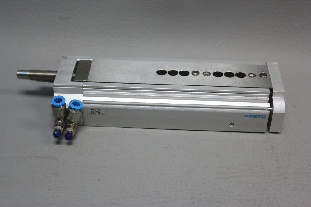 FESTO GUIDED CYLINDER PNEUMATIC MINI SLIDE DGSL-12-80-Y3A