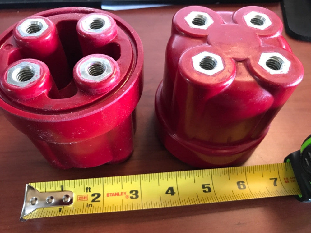 4 GUND Glastic Electrical Standoff Insulators GINS-4610-81-S
