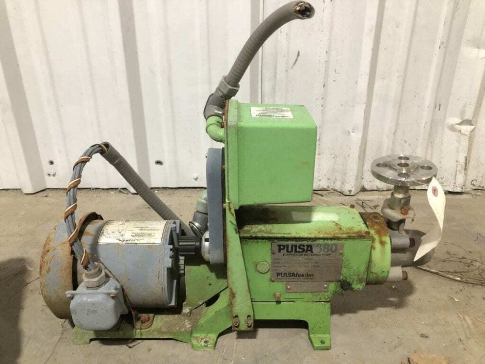 Pulsafeeder 680CSAESS Metering Pump 1/2" X 1/2" 20:1 13.4GPM 90PSI