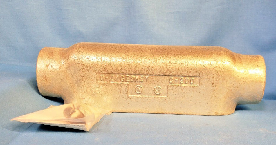 OZ/GEDNEY RIGID CONDUIT BODY C-200G THREADED 2 INCH