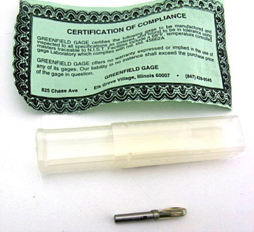 Greenfield 5-44 Single End Steel Thread Setting No Go Plug Gage