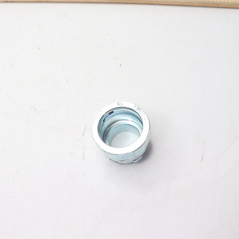 American Fitting Compression Connector w/ Insulated Throat Steel 1-1/4"
