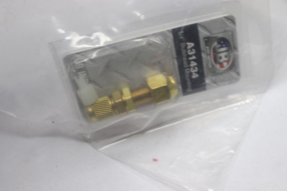 JB Industries Bulkhead Mount Access Valve 1/4" A31434