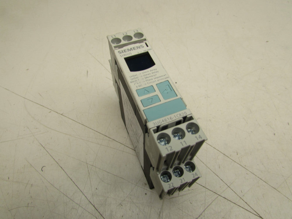 SIEMENS DIGITAL MONITORING RELAY 3UG4616-1CR20 XLNT USED TAKEOUT MAKE OFFER!!