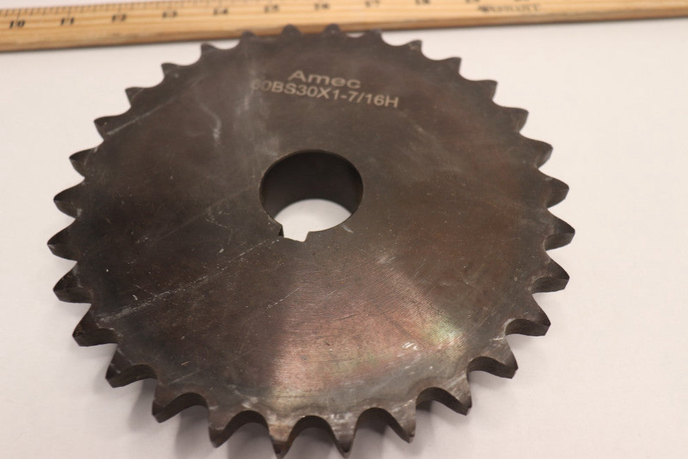 Amec Sprocket Steel .4375" 60BS30X1-7/16H