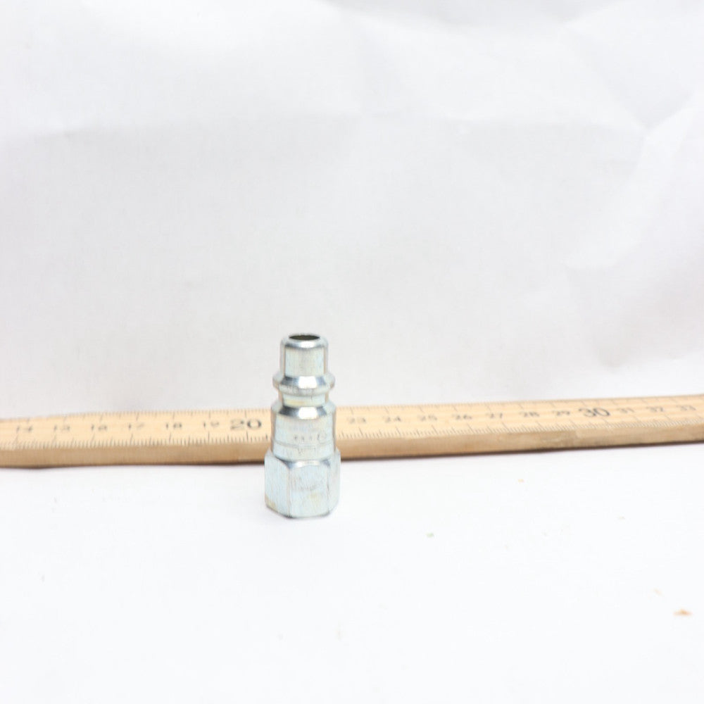 MSC Pneumatic Hose Connector Plated Steel 3/8" Dia. x 1/4" Female NPT 79802807
