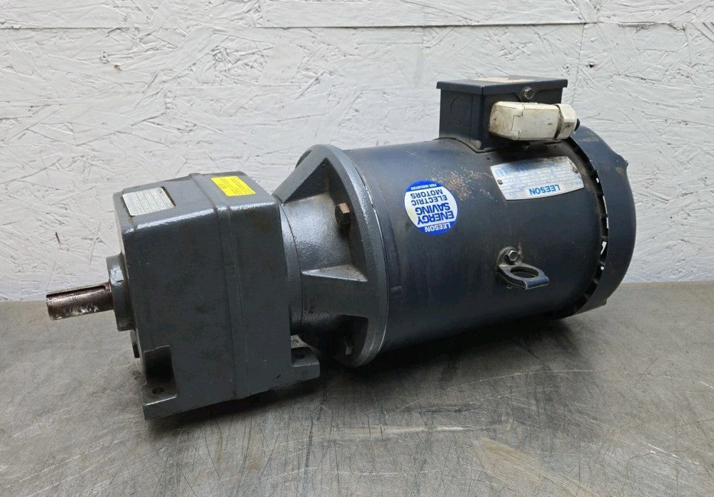 Leeson 131492.00 5 Hp Motor 1725 Rpm 3Ph with Falk Ultramite Gear Drive 6.276:1