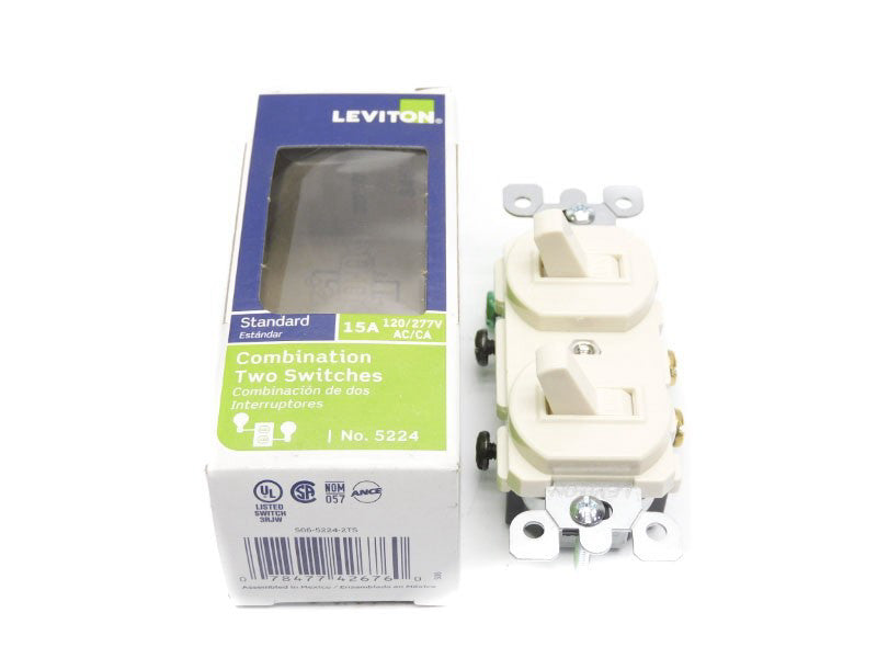 LEVITON 5224 120/277VAC 15A NSMP