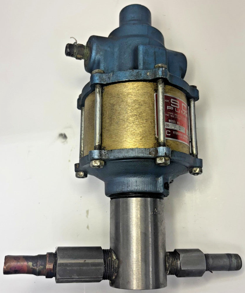 SC HYDRAULIC ENGINEERING RECIPROCATING PUMP MODEL NO 10-400-25
