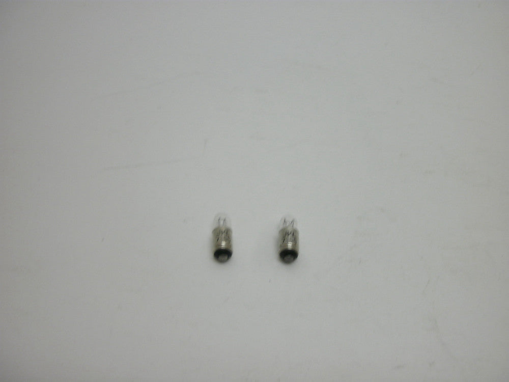 JK 7355 MINI INDICATOR LAMP 28V 0.04 AMP 1.12W MIDGET GROOVED 1- (LOT OF 2 ) NNB