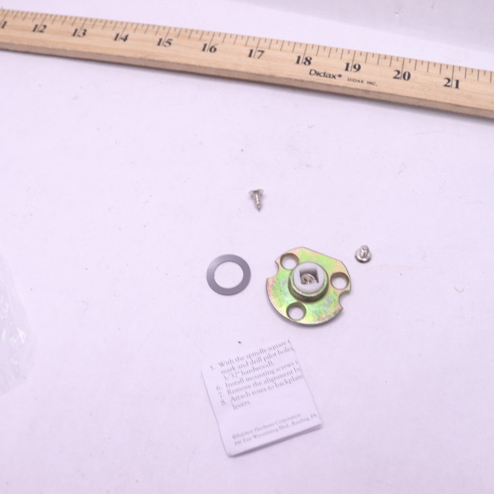Backplate/Alignment Bushing Kit Unfinished Brass 5097-000-N5205