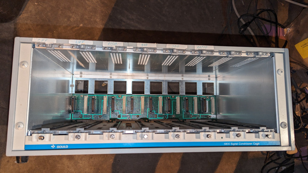 Gould 5900 Signal Conditioner Cage / Chassis CL-810231-01 NO MODULES