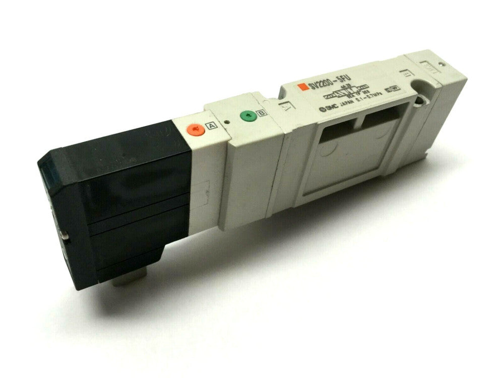 SMC SV2200-5FU Black Cover Solenoid Valve