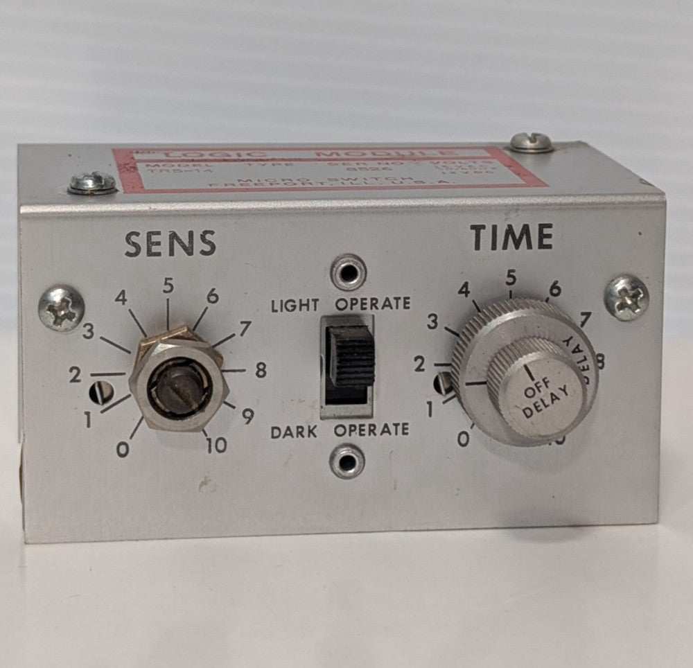Micro Switch TR5-14 Logic Power Supply Module, 15 VAC, 12 VDC, 50/60 Hz