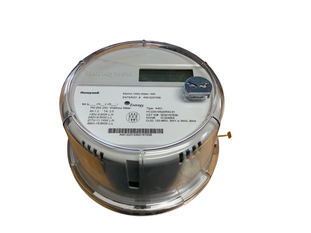 Honeywell Electric Utility Meter AMI FM35S (5S) 120-480V CL20 60Hz 3W/3WD