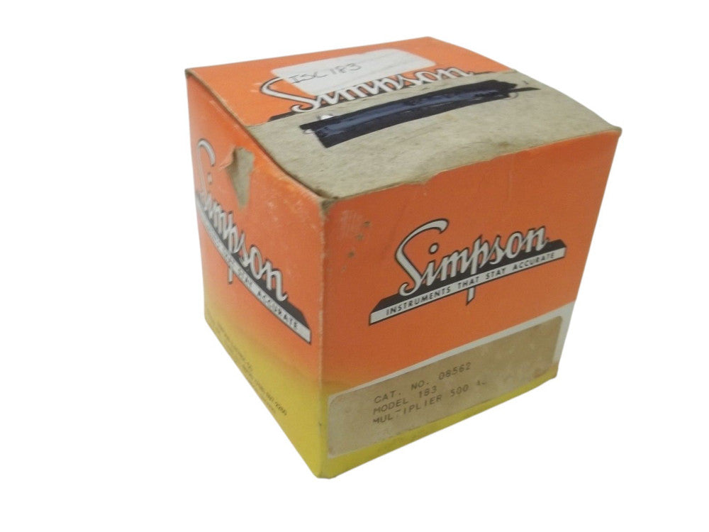 SIMPSON 08562 MODEL 183 NSMP