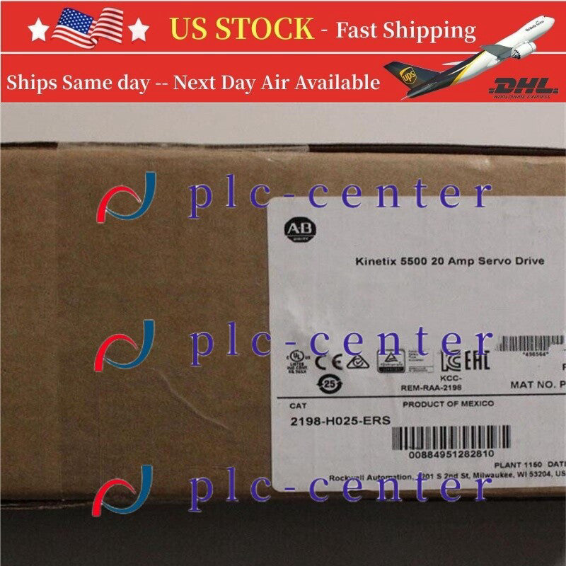 New Sealed Allen Bradley 2198-H025-ERS New In BOX Kinetix 5500 Servo Drive