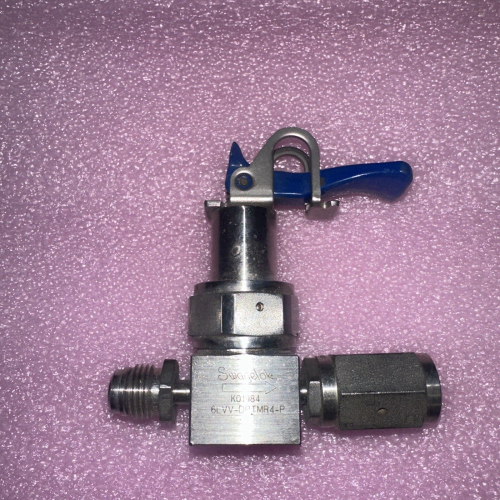 SWAGELOK Sealed Diaphragm Valve 316 Stainless VCR Fittings 6LVV-DPTMR-P
