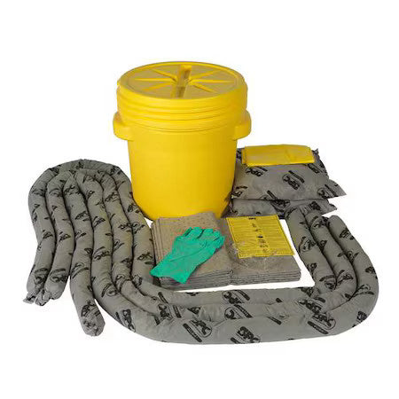 Brady Ska20-Taa Spill Kit, 16 Gal Volume Absorbed Per Kit, 20 Gal Capacity,