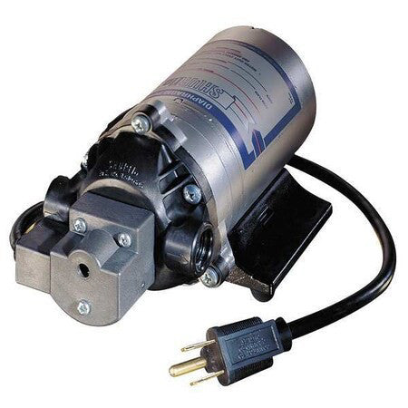 Shurflo 8025-833-336 Booster Pump, 1/3 Hp, 115V Ac, 1 Phase, 1 Stage, 87 Psi