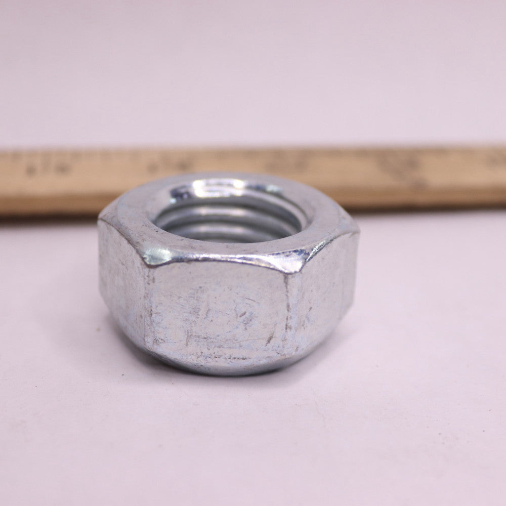 (10-Pk) Lawson 1-8 Top Lock Nuts Grade C Zinc/Wax 80936