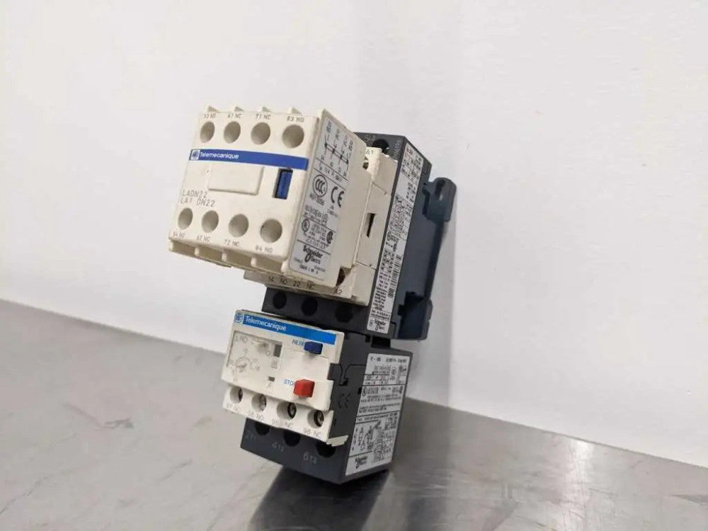 Telemecanique LRD 21 Contactor LC1D18 LADN22 Thermal Overload Relay