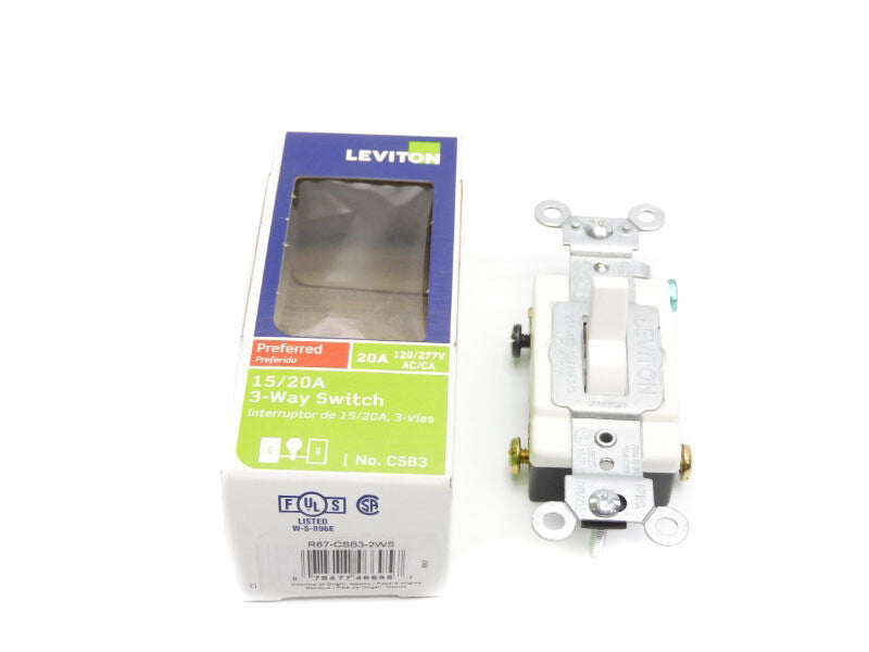 LEVITON CSB3 120/277VAC 15/20A NSMP