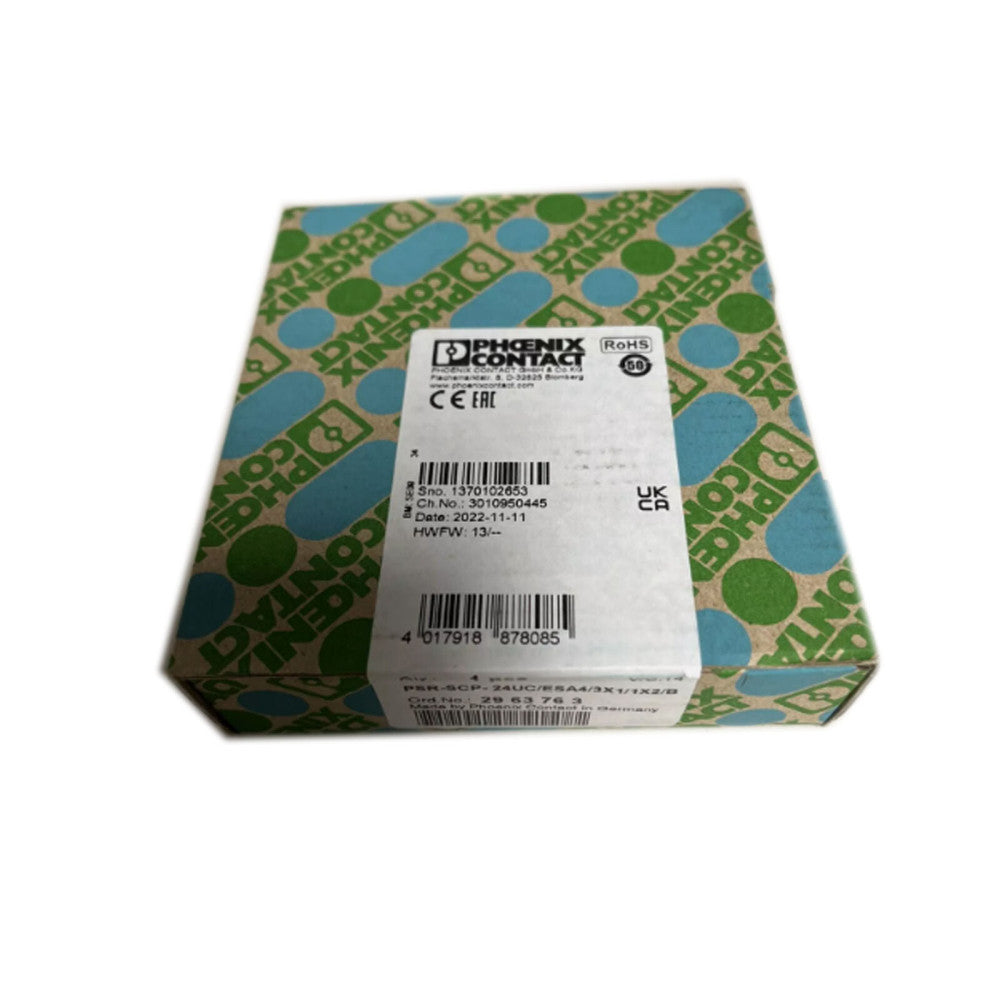 One Brand New Phoenix Contact PSR-SCP- 24UC/ESA4/3X1/1X2/B 2963763 relay