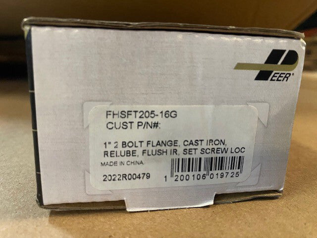 FHSFT205-16G - PEER BEARING (NEW)