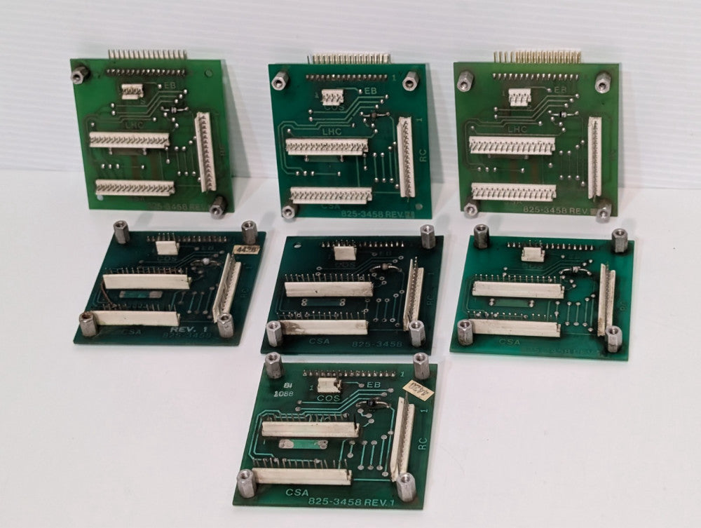 Bell & Howell 825-3458 interface PCB board, multiple headers/connectors, REV 1/2