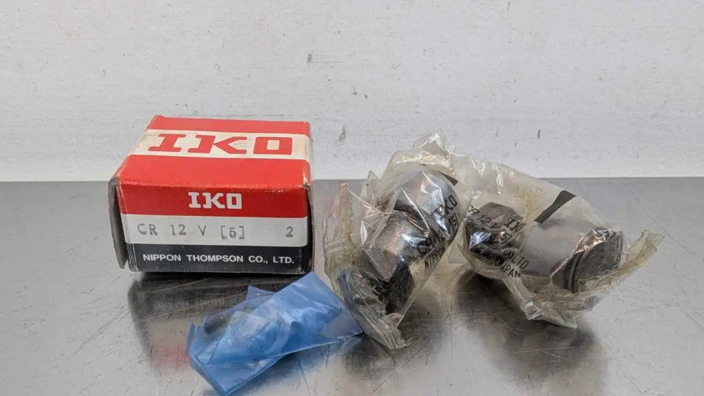 2 Pack IKO CR12V Cam Follower .75" OD .5" Wide x .875" Long .375" Stud Dia