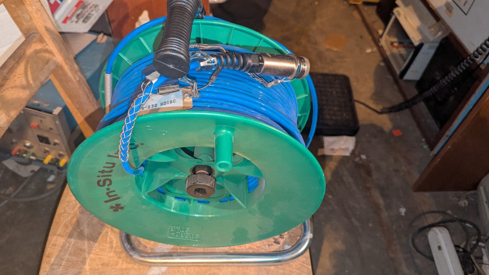 In Situ Inc Water Level Meter CABLE & REEL ONLY NOS