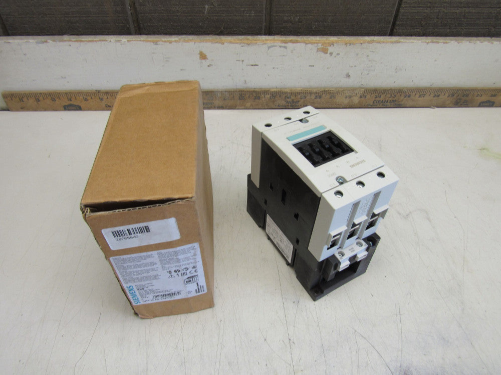 SIEMENS SIRIUS CONTACTOR 3RT1046-1AF00 95A 45KW 400V 110V-COIL NEW IN BOX !! M/O