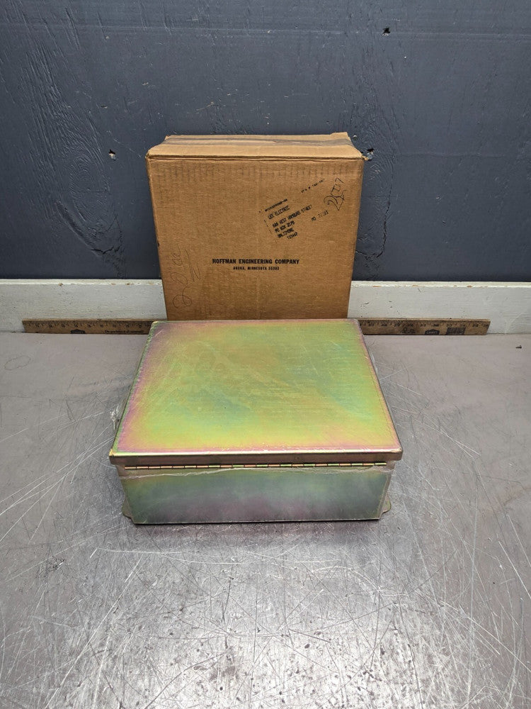 HOFFMAN A1210CHRFI OIL TIGHT JIC BOX, 12"X10"X5", NEW IN BOX! MAKE OFFER!