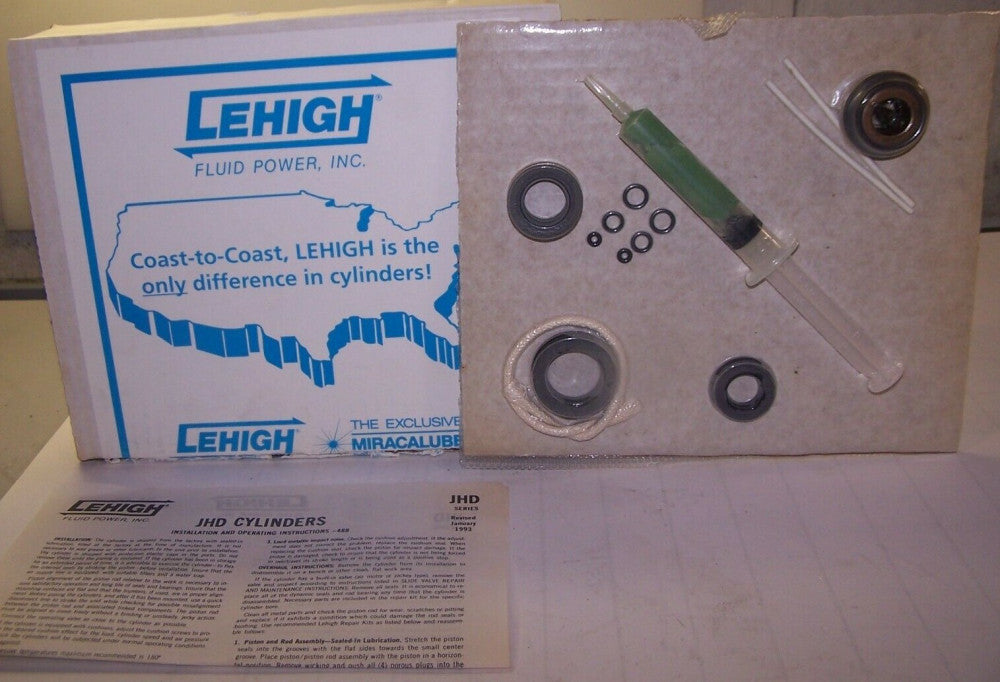 LEHIGH FLUID POWER REPAIR KIT 1 1/2" BORE 5/8" PISTON ROD DIAMETER RPK-150