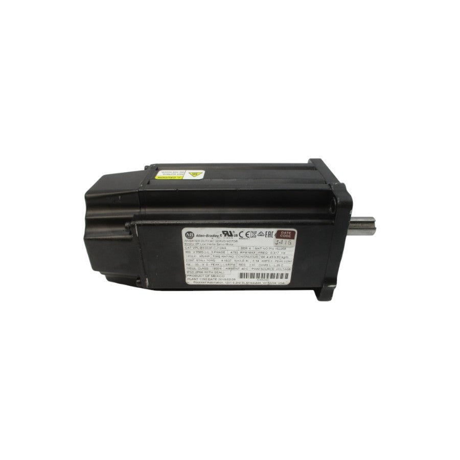 ALLEN BRADLEY VPL-B1003F-CJ12AA SER. A 480VAC 6.14A UNMP