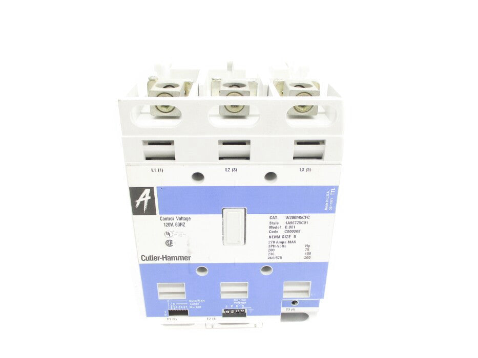 CUTLER HAMMER W200M5CFC 1A96725C01 NSNP