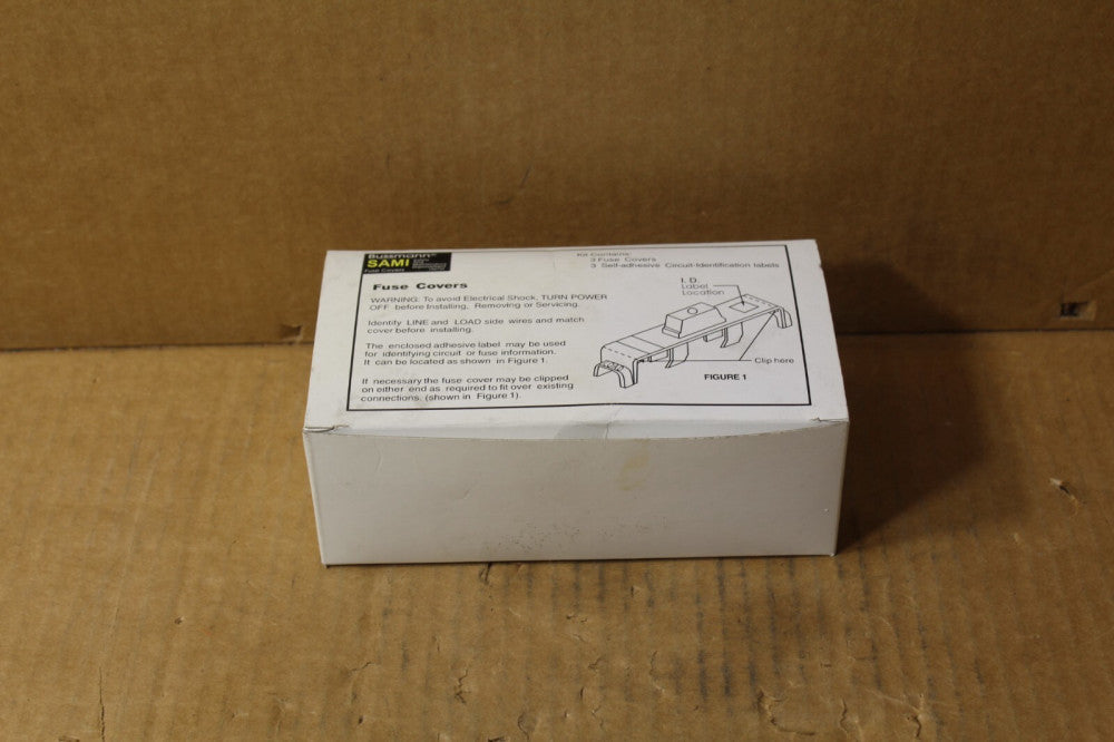 Bussman SAMI-31 Indicating Fuse Covers LOT OF 3