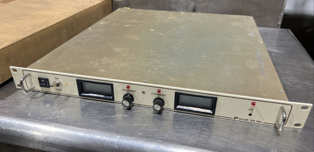 POWER TEN 3350D-10100, Power Supply, 10V, 100A Nos Surplus