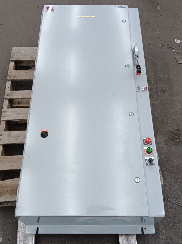 CUTLER-HAMMER SIZE 5 COMBINATION STARTER 3 POLE FUSIBLE 200 HP 120V COIL AN16SN0
