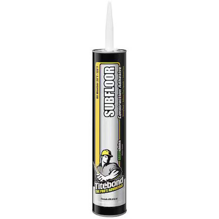 Titebond 7282 Epoxy Adhesive, Contractor Grade Subfloor Series, Clear, 28 Oz,