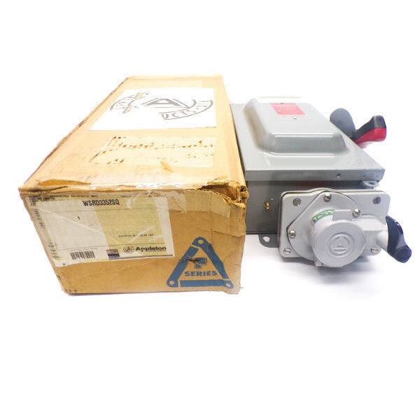 APPLETON WSRD3352SQ SER. F06 600VAC 30A NSMP