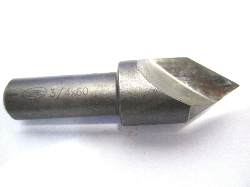 Keo (53346) 3/4 x 1/2 x 2-5/8 1-Flute 60° HSS RH SE SS Countersink