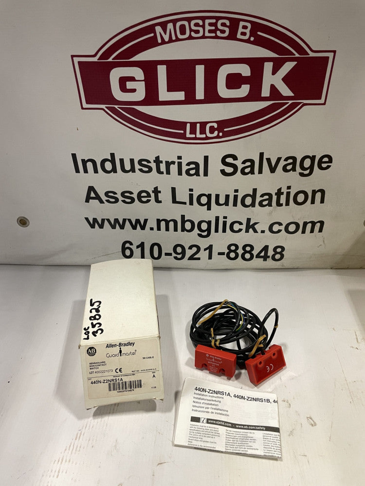 Allen-Bradley Guardmaster 440N-Z2NRS1A Ser A Sensaguard Non-Contact Switch -NIB